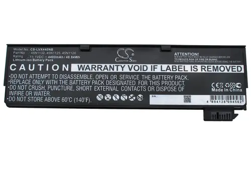 Батерия за лаптоп LENOVO ThinkPad L450, T440, T440s, T450, T460, X240, X250, 45N1125 LiIon 11.1V 4400mAh CAMERON SINO - image 2