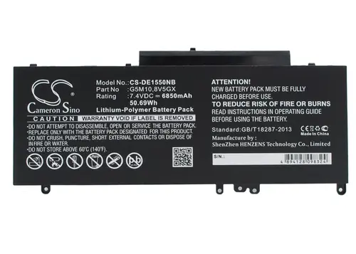 Батерия  за лаптоп DELL Latitude 14 5000, Latitude 15 5000, Latitude 5450, 5250 , 079VRK LiPo 7.4V 6850mAh CAMERON SINO - image 1