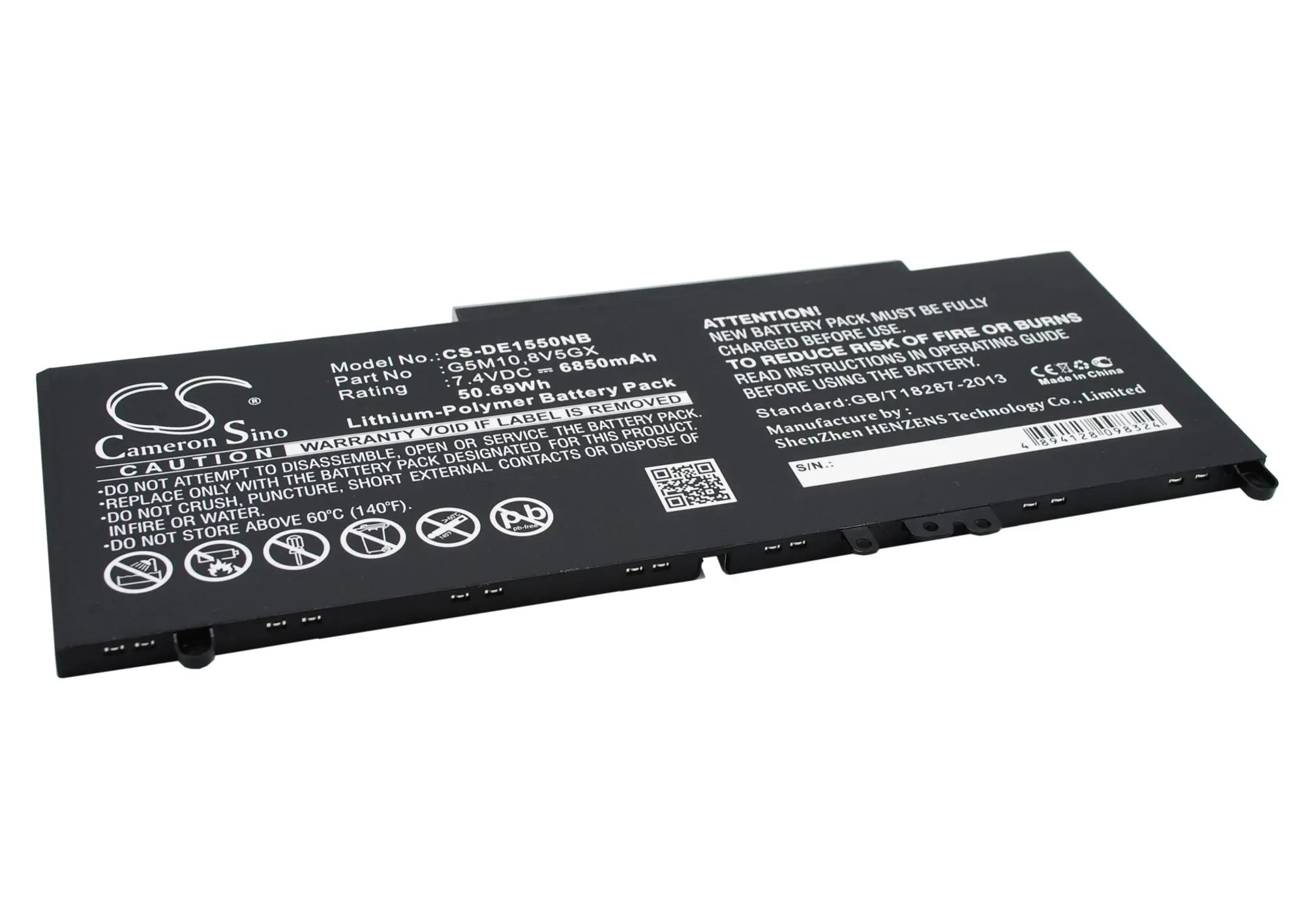 Батерия  за лаптоп DELL Latitude 14 5000, Latitude 15 5000, Latitude 5450, 5250 , 079VRK LiPo 7.4V 6850mAh CAMERON SINO - image 2