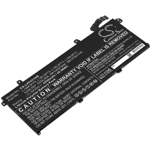 Батерия за лаптоп  LENOVO ThinkPad P43s, ThinkPad T490, L18C3P73 LiPo 11.52V 4250mAh CAMERON SINO - image 1