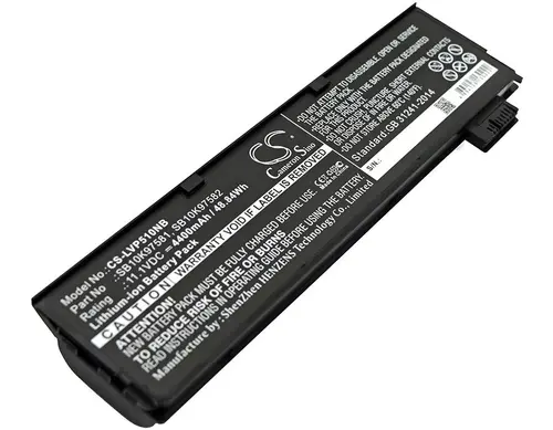Батерия за лаптоп  LENOVO Thinkpad P51S, Thinkpad T470, Thinkpad T570, 01AV422 LiIon 11.1V 4400mAh CAMERON SINO - image 1