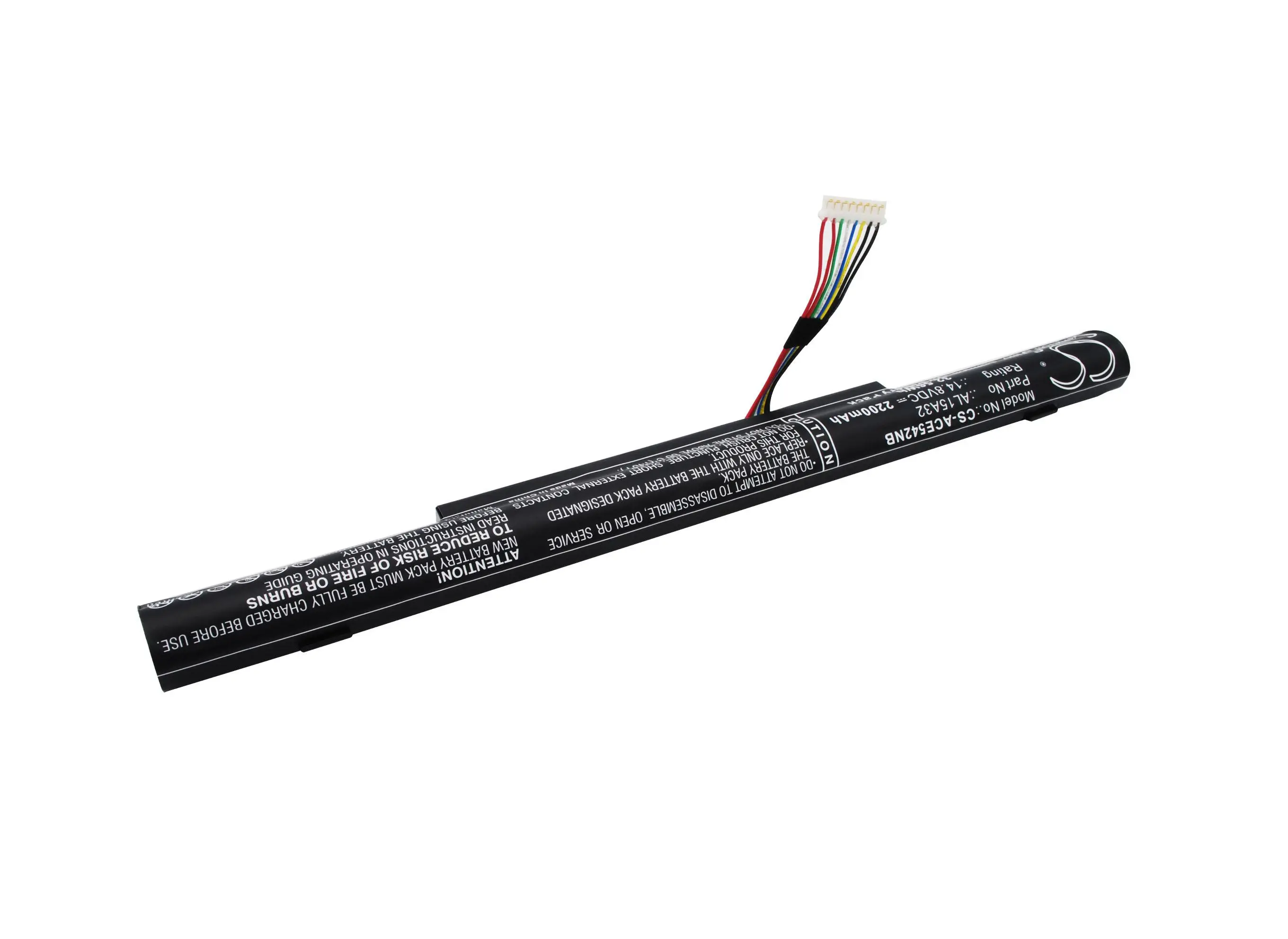 Батерия за лаптоп ACER Aspire E5 522-64T9, Aspire F5-571-50RK, TravelMate P257-M-52CA, AL15A32 LiIon 14.8V 2200mAh CAMERON SINO - image 2