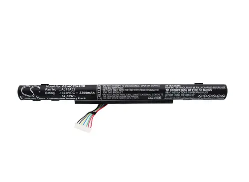 Baterie pentru laptop ACER Aspire E5 522-64T9, Aspire F5-571-50RK, TravelMate P257-M-52CA, AL15A32 LiIon 14.8V 2200mAh CAMERON SINO - 1