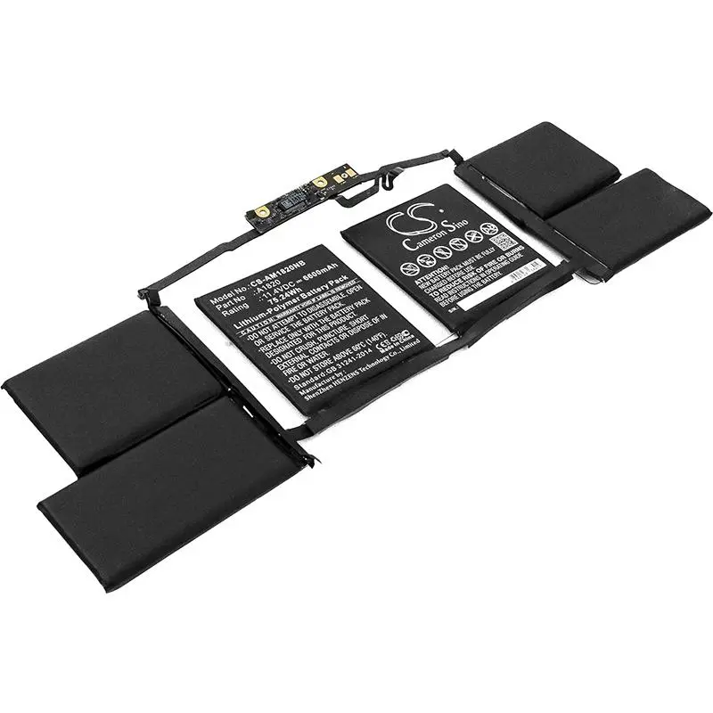 Батерия за лаптоп Apple MacBook Pro "Core i7" 2.6 15" Touch/Late 2016 LiPo 11.4V 6600mAh CAMERON SINO - image 1