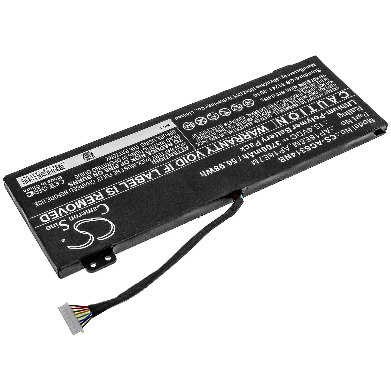 Батерия за лаптоп ACER ASPIRE NITRO 5 AN517-51-57NL, Nitro 7 AN715-51-58X1, Predator Helios 300 AP18E7M LiPo 15,4V 3700mAh CAMERON SINO - image 3
