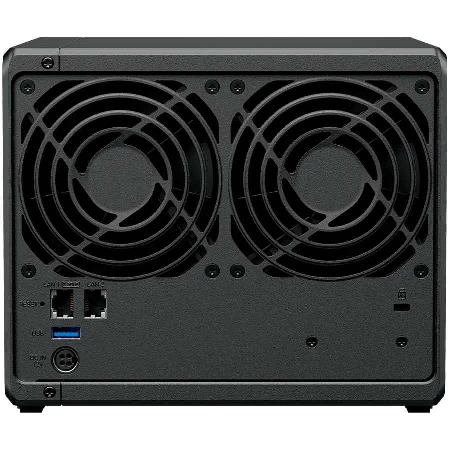 Synology DiskStation DS425+ Tower, 4-Bays 3.5'' SATA HDD/SSD, 2 x M.2 2280 NVMe SSD slot, CPU Intel Celeron J4125 4-core 2.0 GHz, 2 GB DDR4 non-ECC SODIMM, 1x RJ-45 2.5 GbE LAN, 1x RJ-45 1GbE LAN Port; 2x USB 3.2; 2.18 kg; 3yr warranty - image 6