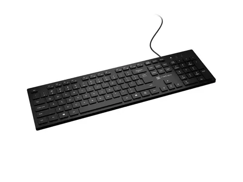 Клавиатура, Natec Keyboard Herring US, Black, Slim - image 1