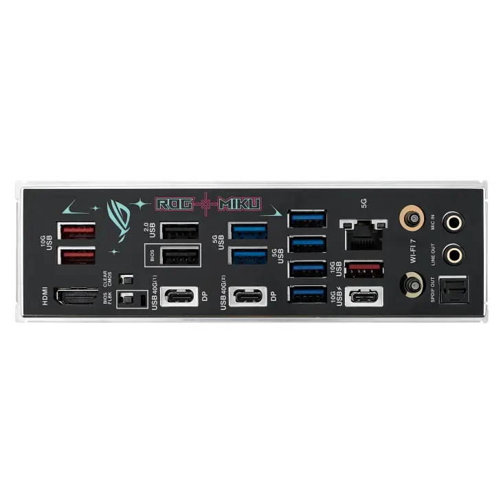 Дънна платка ASUS ROG STRIX X870E-H GAMING Hatsune Miku Edition WIFI 7 AM5 DDR5 - image 6