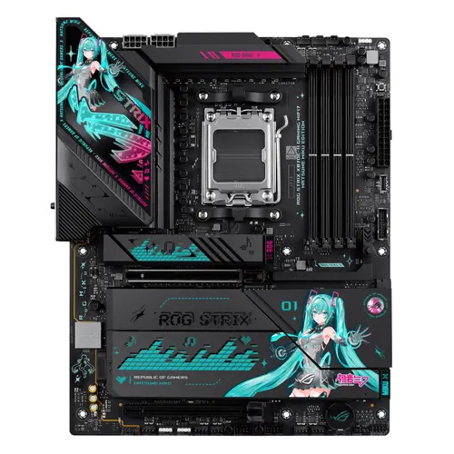 Placă de bază ASUS ROG STRIX X870E-H GAMING Hatsune Miku Edition WIFI 7 AM5 DDR5