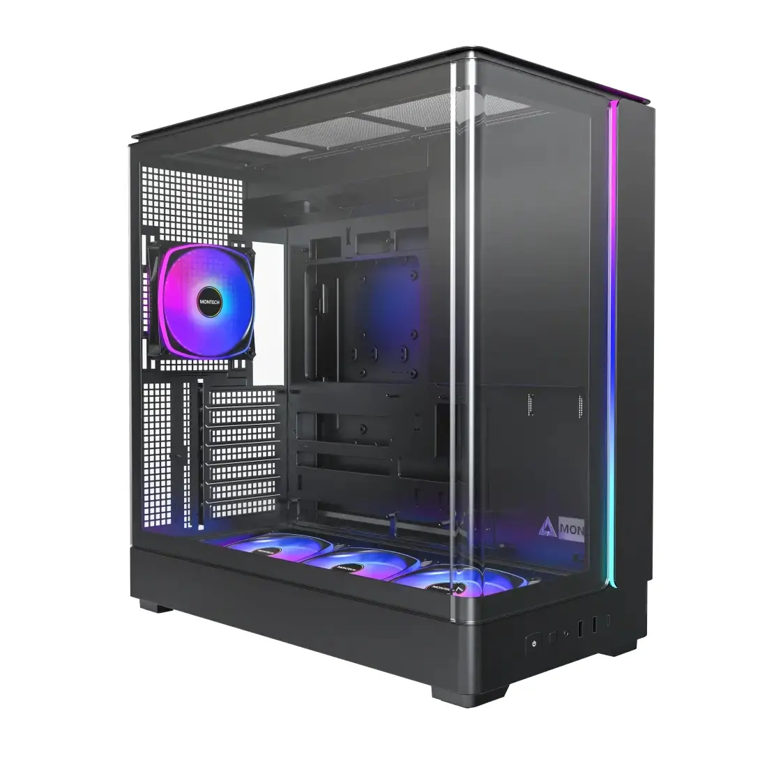 Montech κουτί Case ATX - KING 45 PRO (B) - 4 x 120 mm A-RGB, USB-C