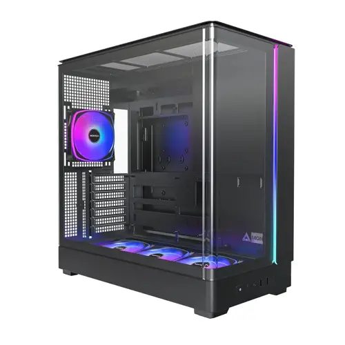 Montech carcasă Case ATX - KING 45 PRO (B) - 4 x 120 mm A-RGB, USB-C - 1