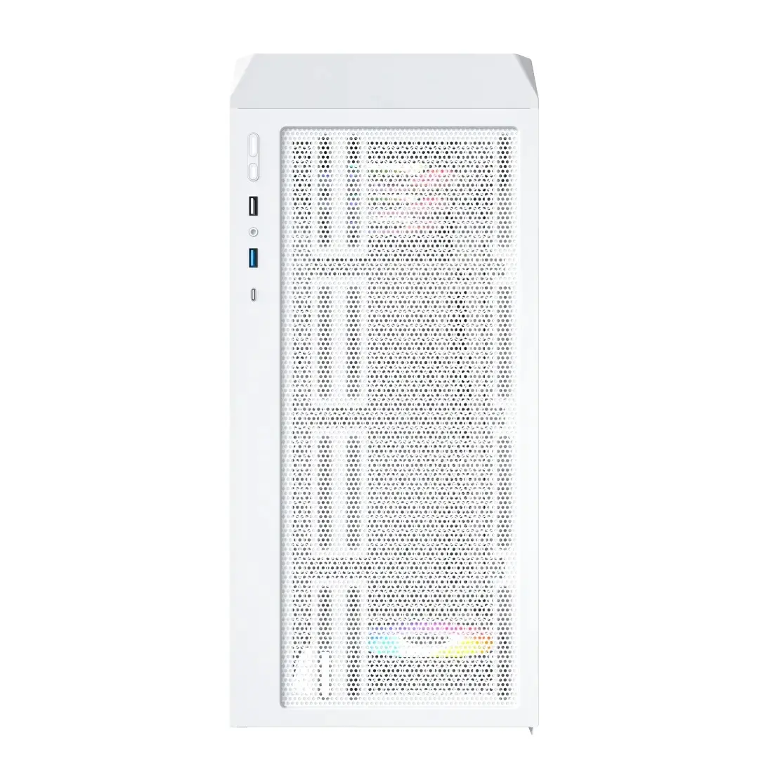 Montech кутия Case ATX - X5 (W) - 4 A-RGB fans, USB-C - image 6