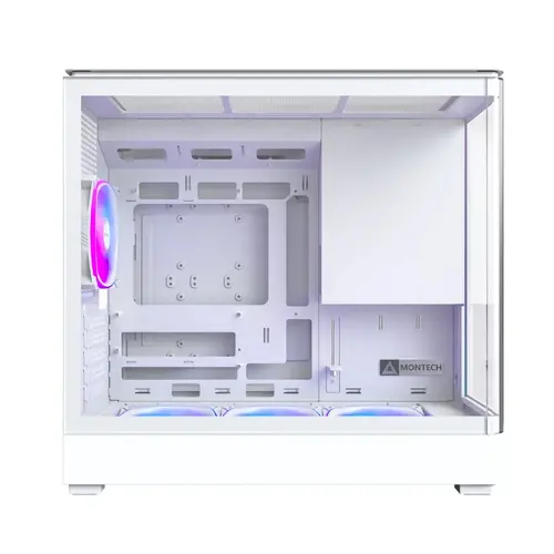 Montech carcasă Case mATX - KING 15 PRO (W) - 4 x 120 mm A-RGB, USB-C - 4