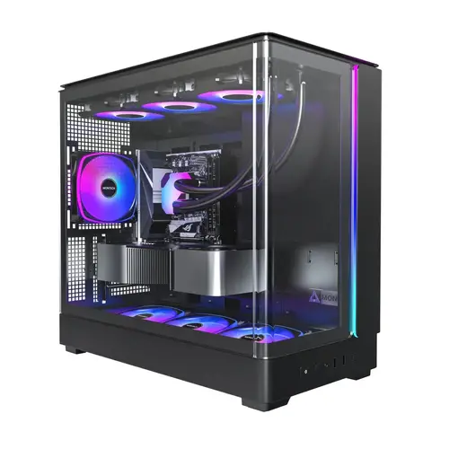Montech кутия Case mATX - KING 15 PRO (B) - 4 x 120 mm A-RGB, USB-C - image 1