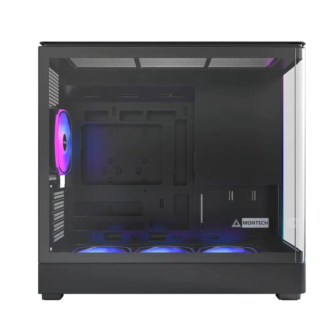 Montech кутия Case mATX - KING 15 PRO (B) - 4 x 120 mm A-RGB, USB-C - image 3