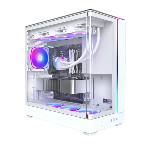 Montech кутия Case ATX - KING 45 PRO (W) - 4 x 120 mm A-RGB, USB-C - image 1