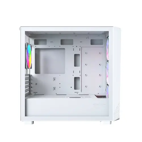 Montech кутия Case mATX - X5M (W) - 4 x 120 mm A-RGB, USB-C - image 2
