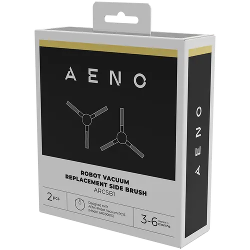 AENO Πλαϊνές βούρτσες για ρομποτική σκούπα RC1S με σταθμό αυτόματης αφαίρεσης σκόνης, 2 τεμ./σετ - 3