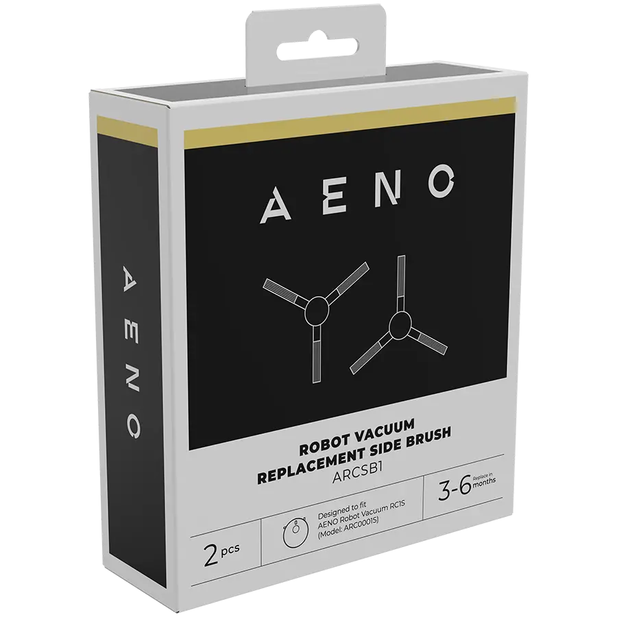 AENO Side brushes for robot vacuum cleaner RC1S with auto dust removal station, 2 pcs/set - image 3