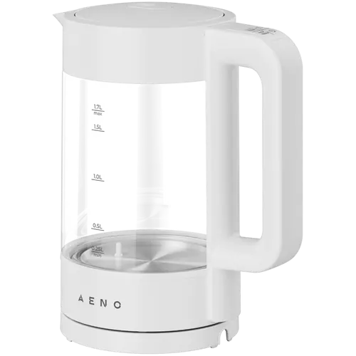 AENO EK5 Electric Kettle, 1.7L, Temp Control 40-100°C, Strix, White - 3