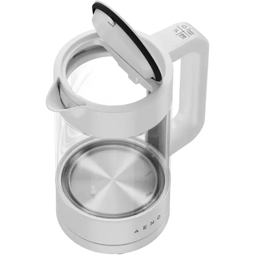 AENO EK5 Electric Kettle, 1.7L, Temp Control 40-100°C, Strix, White - 7