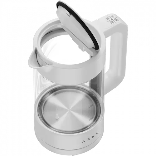 Electric Kettle, white, 220-240V, 1850-2200W, 1.7L, Keep warm 30 min, 40,60,80,90,100, console in Handle - image 6