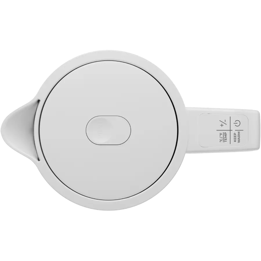 Electric Kettle, white, 220-240V, 1850-2200W, 1.7L, Keep warm 30 min, 40,60,80,90,100, console in Handle - image 7