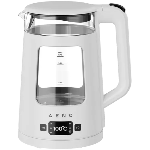 AENO Ηλεκτρικός βραστήρας EK6: 1850-2200W, 2L, Strix, τετράγωνο σώμα, διαφανές καπάκι, ανθεκτικό γυαλί, φωτισμός LED, αυτόματη απενεργοποίηση - 2