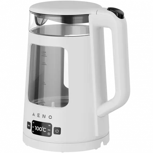 AENO Electric Kettle EK6: 1850-2200W, 2L, Strix, Square-shaped body, Transparent lid, High Resistant Glass, LED-Illumination, Auto Power Off, Dry tank Protection - image 2