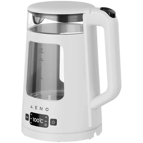 AENO Ηλεκτρικός βραστήρας EK6: 1850-2200W, 2L, Strix, τετράγωνο σώμα, διαφανές καπάκι, ανθεκτικό γυαλί, φωτισμός LED, αυτόματη απενεργοποίηση - 3