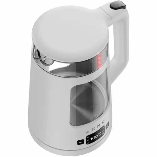 AENO Electric Kettle EK6: 1850-2200W, 2L, Strix, Square-shaped body, Transparent lid, High Resistant Glass, LED-Illumination, Auto Power Off, Dry tank Protection - image 6