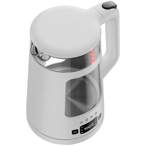 AENO Ηλεκτρικός βραστήρας EK6: 1850-2200W, 2L, Strix, τετράγωνο σώμα, διαφανές καπάκι, ανθεκτικό γυαλί, φωτισμός LED, αυτόματη απενεργοποίηση - 7