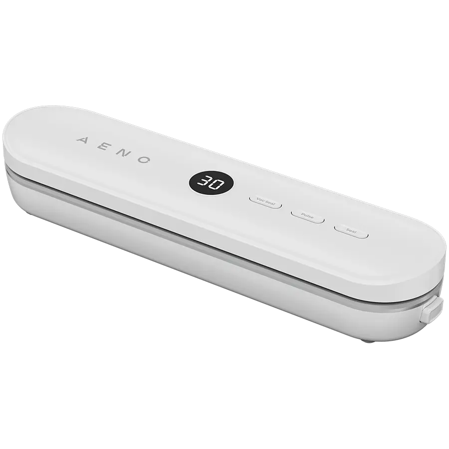 AENO VS3 Vacuum Sealer, LED Display, 80W, 65kPa (+/-5kPa), White