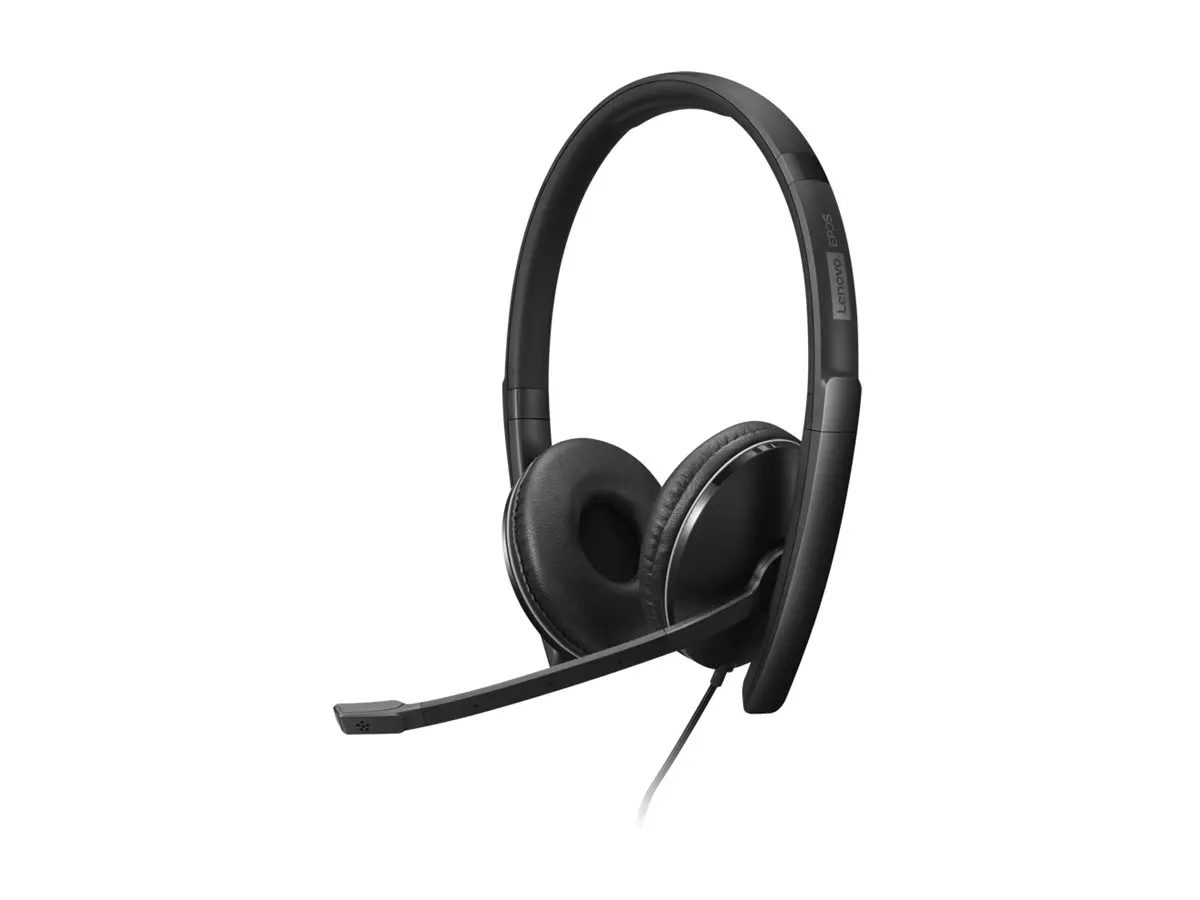 LENOVO Gen2 Headset on-ear wired USB-C black Certified for Microsoft Teams - image 2