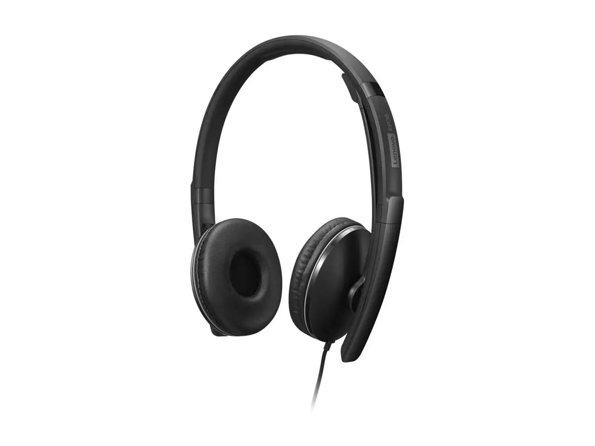 LENOVO Gen2 Headset on-ear wired USB-C black Certified for Microsoft Teams - image 3