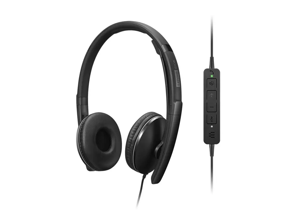 LENOVO Gen2 Headset on-ear wired USB-C black Certified for Microsoft Teams - image 4