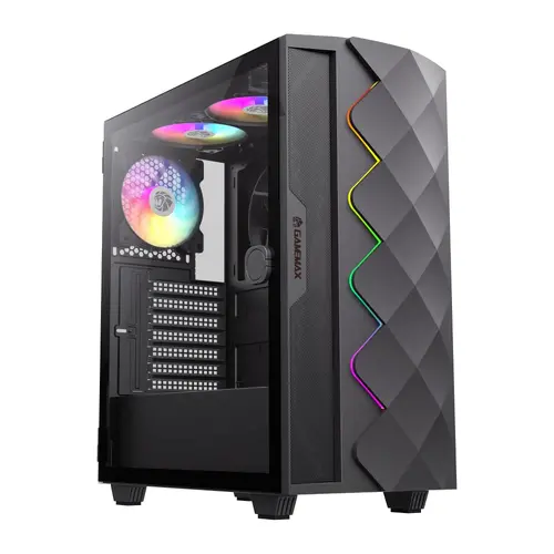Gamemax кутия Case EATX - Diamond CP A-RGB