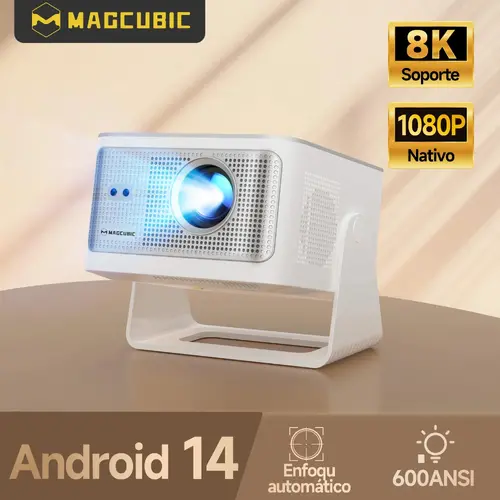 MagCubic proiector multimedia portabil HY350MAX - 8K, Android 14, Wi-Fi 6, Bluetooth 5.4 - 7