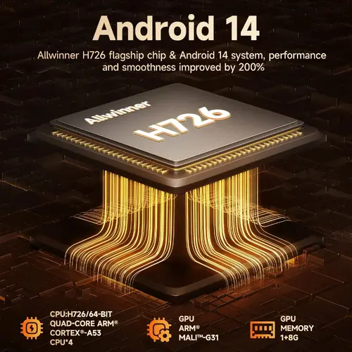 MagCubic преносим мултимедиен проектор Portable Multimedia Projector HY350MAX - 8K, Android 14, Wi-Fi 6, Bluetooth 5.4 - image 7