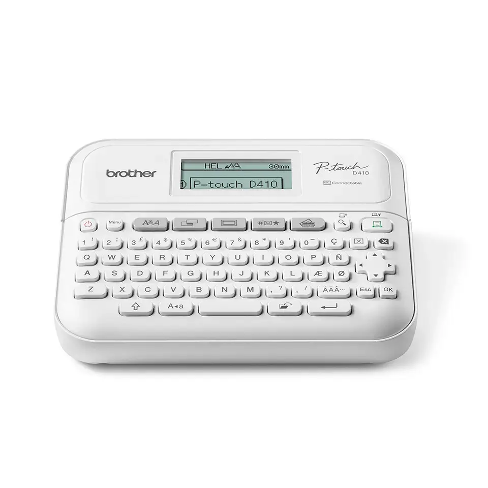 IMPRIMANTĂ DE ETICHETE BROTHER P-Touch PTD410 (PT-D410) - PN PTD410VPYJ1 (PT-D410VPYJ1)