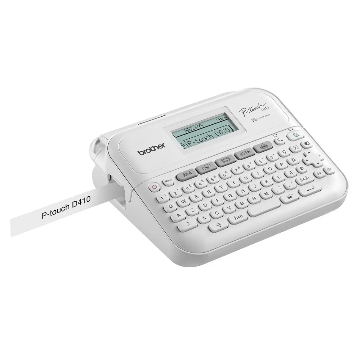 ЕТИКЕТЕН ПРИНТЕР BROTHER P-Touch PTD410 (PT-D410) - PN PTD410VPYJ1 (PT-D410VPYJ1) - image 2