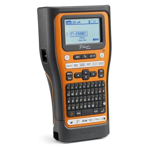 ПРОФЕСИОНАЛЕН ЕТИКЕТЕН ПРИНТЕР BROTHER - PT-E560BTSPQL1 (PTE560BTSPQL1) - комплект - PN PTE560BTSPQL1 (PT-E560BTSPQL1) - image 3