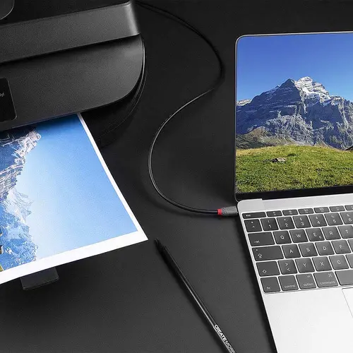 КАБЕЛ USB LINDY - USB-B to USB-C - 3,0 m - Black - PN 36943 - image 3