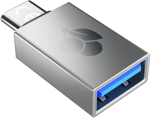 АДАПТЕР CHERRY - USB-A to USB-C - Silver - PN 61710036 - image 1