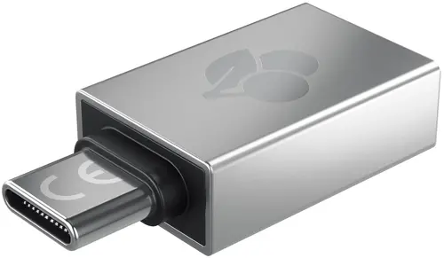 АДАПТЕР CHERRY - USB-A to USB-C - Silver - PN 61710036 - image 2