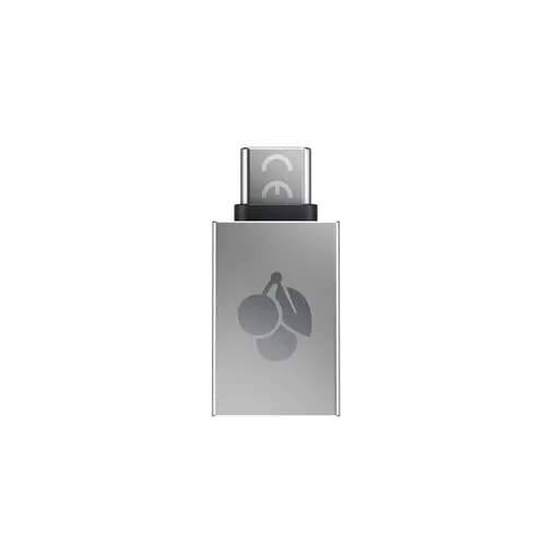 АДАПТЕР CHERRY - USB-A to USB-C - Silver - PN 61710036