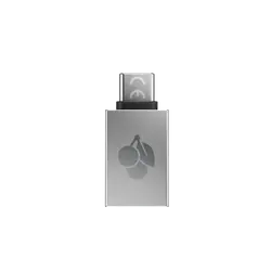 АДАПТЕР CHERRY - USB-A to USB-C - Silver - PN 61710036