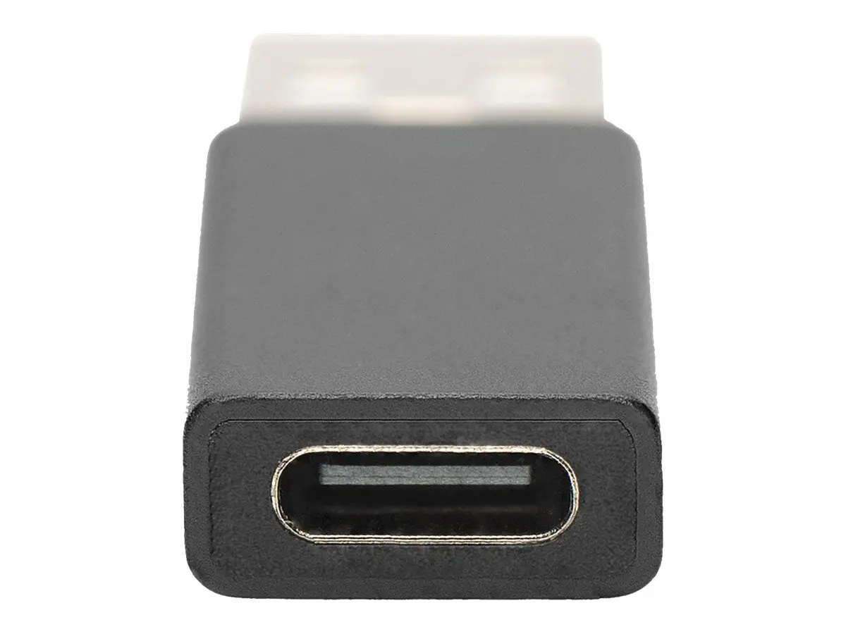 АДАПТЕР DIGITUS - USB-A към USB-C - Black - PN AK-300524-000-S - image 2