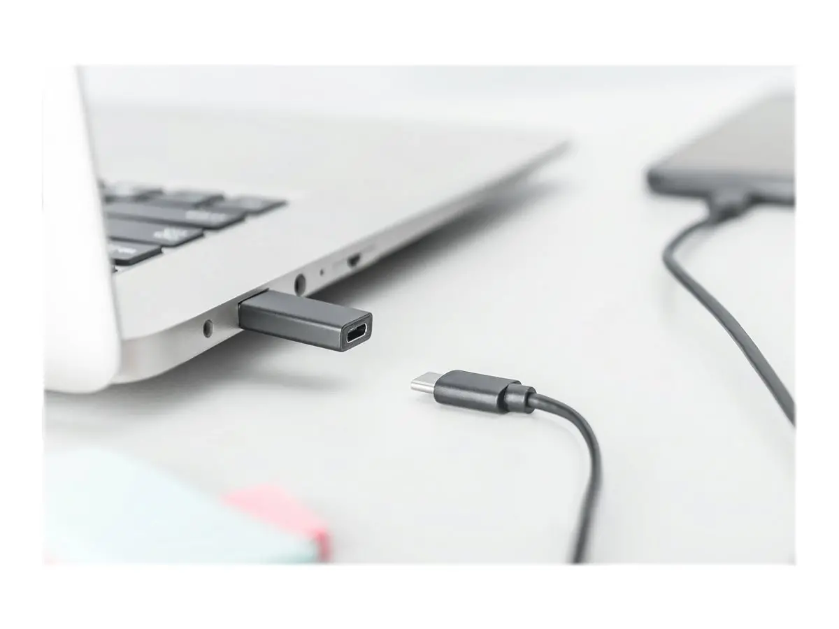 АДАПТЕР DIGITUS - USB-A към USB-C - Black - PN AK-300524-000-S - image 4