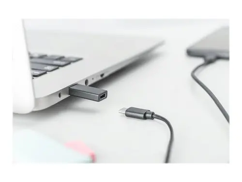АДАПТЕР DIGITUS - USB-A to USB-C - Black - PN AK-300524-000-S - image 4